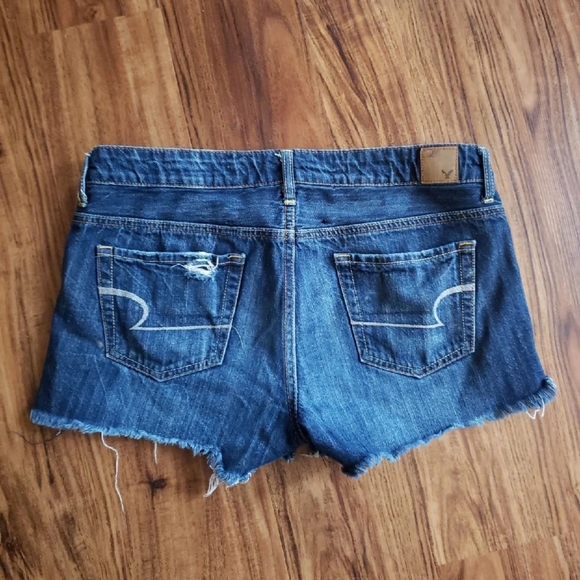 Denim mid shorts - Picture 2 of 3